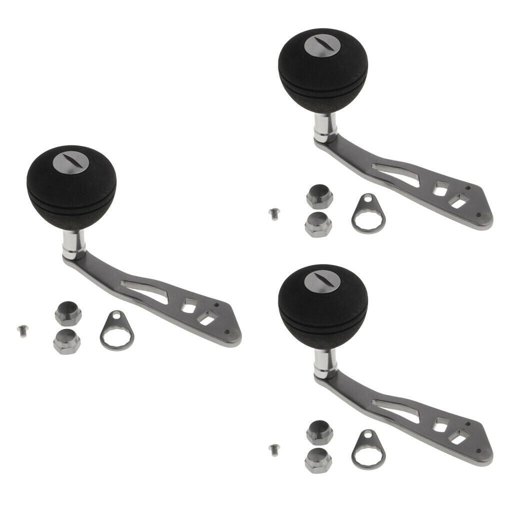 3pcs   Power   Single   Fishing   Reel   Handle   EVA   Knob   Drum