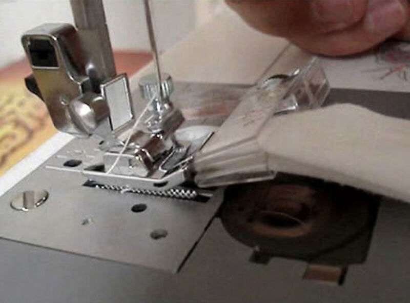 Snap-on Adjustable Bias Binder Foot Brother Singer Janome Sewing MachinALUKA Qx