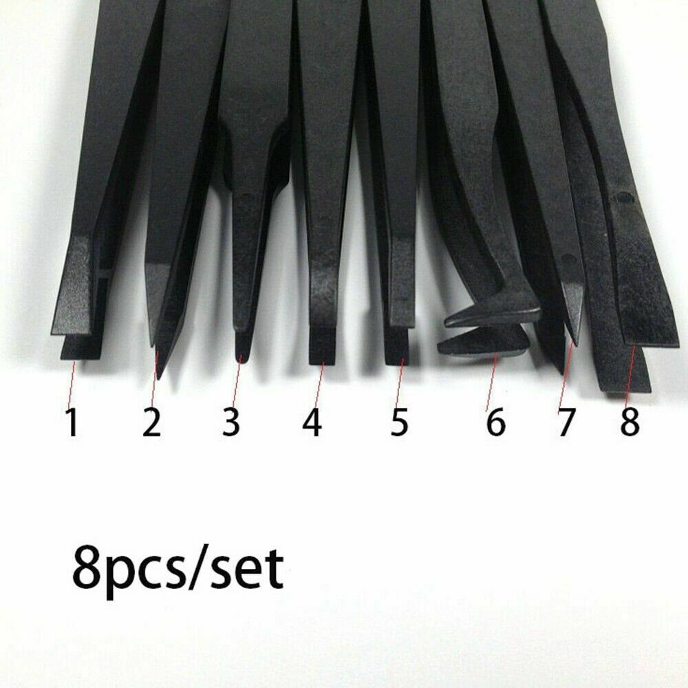 8 PCS Hand Tool Set PCB Repair Tools Tweezers Plastic Tweezer Kit ESD Forceps US