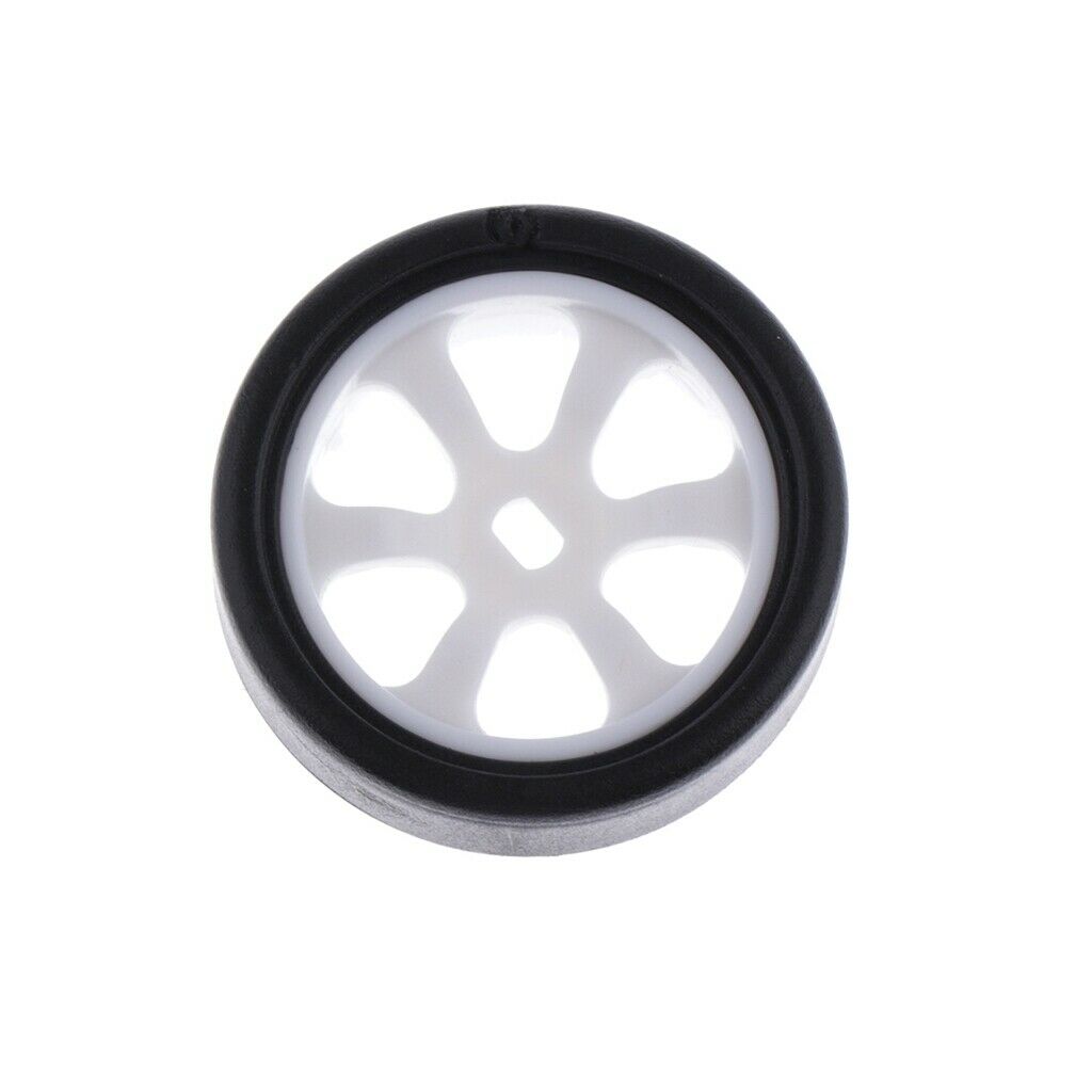 4 Pieces Tires & Wheel Rim w/ Steering Cups for Wltoys K969 1/28 Car Buggy