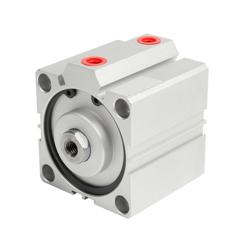 Double Acting SDA25-10 25mm Bore 10mm Stroke Pneumatic Compact Cylinder Al Alloy