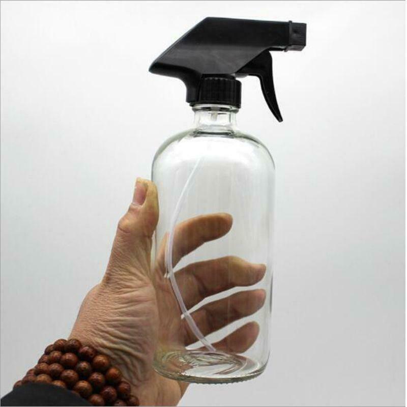500ml Clear Salon Glass Spray Empty Bottle Essential Oil Aromatherapy Dispenser