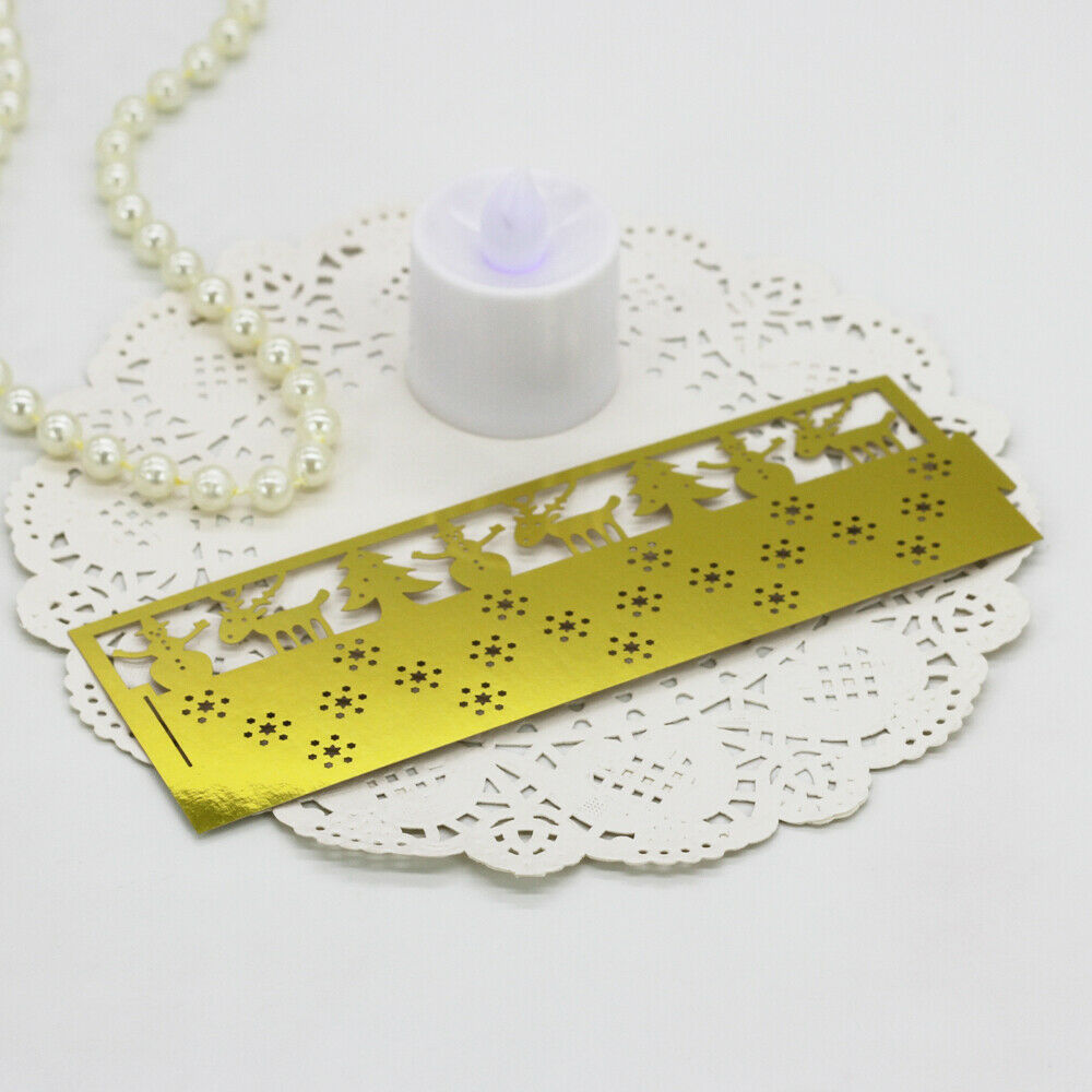 50pcs Tealight Holder Glossy Paper Candle Lampshade Wedding