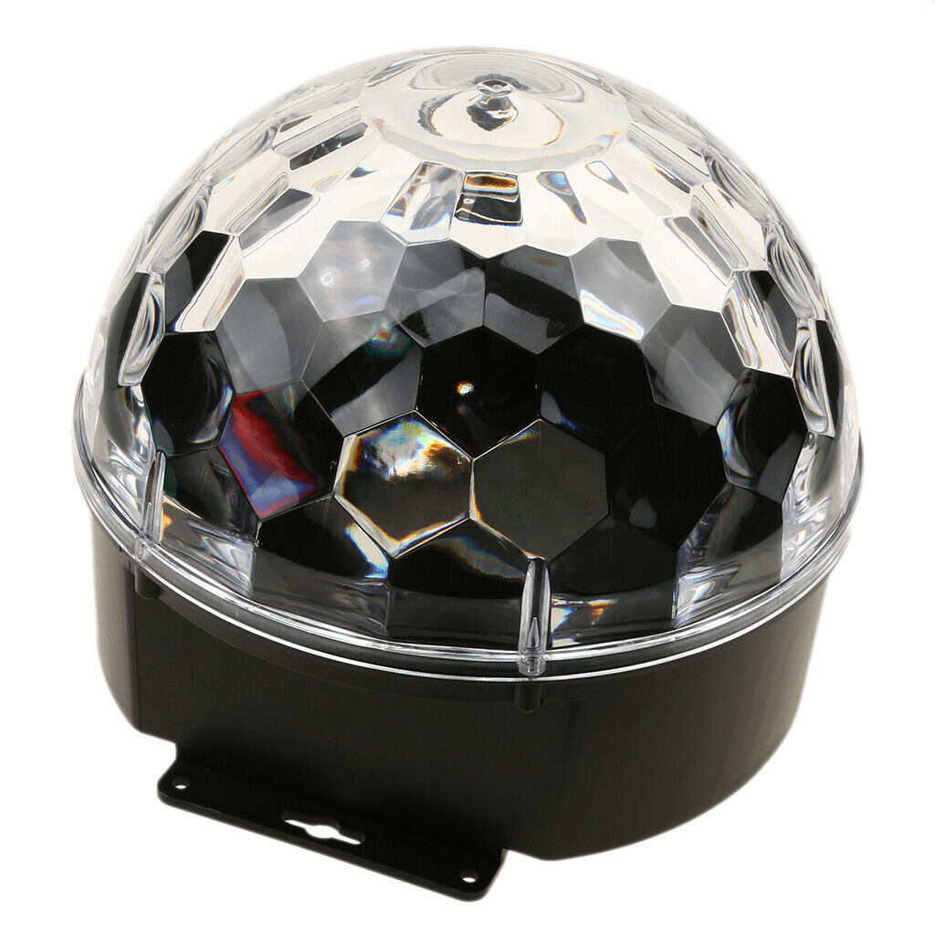 9 Color Disco  Digital LED RGB Crystal Magic Ball Effect Light