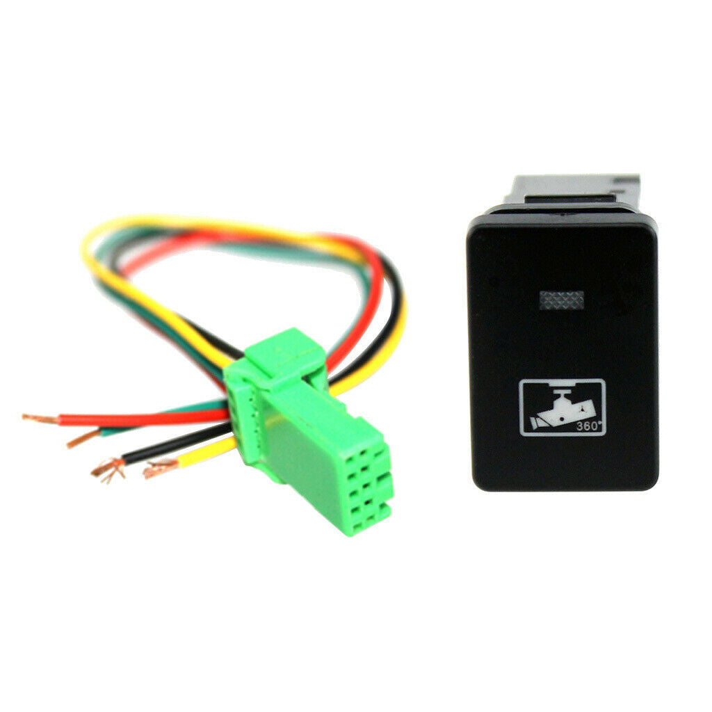 Blue LED Push Button Switch 12V for  Camry  Corolla Hilux RAV4