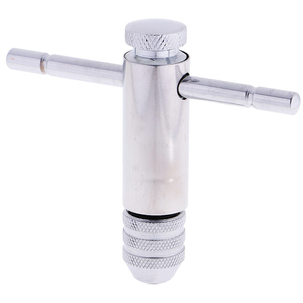 2Pcs Adjustable Capacity Tap Wrench T-Handle Tool For Tap Reamer Extractor