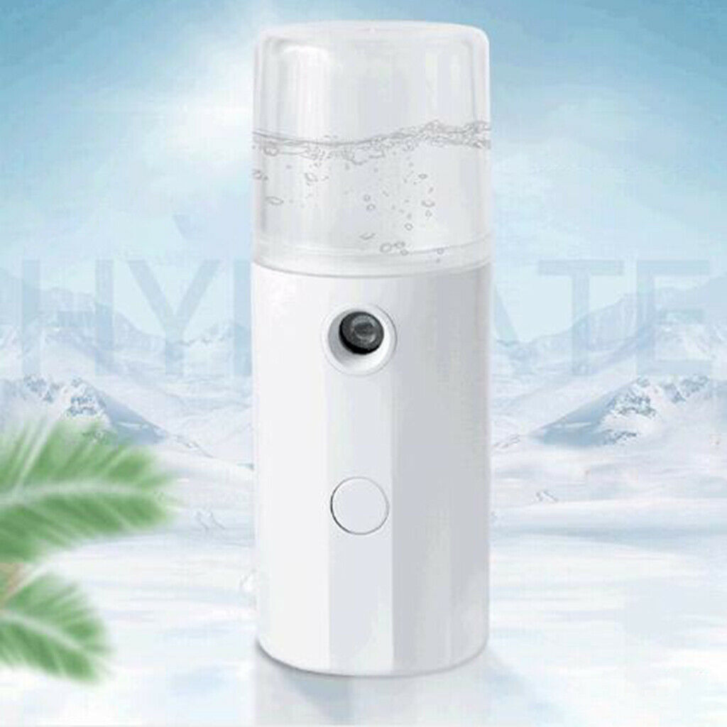 2pcs Nano Facial Mister Steamer Face Mist Sprayer Travel Face Moisturizing