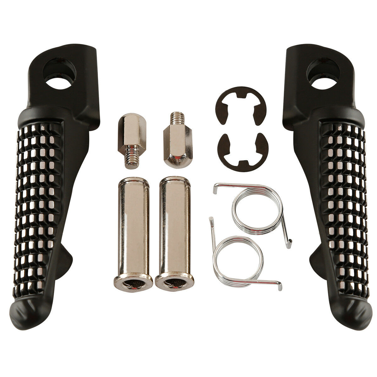 Rider Footrest pegs Mounting Fit For Kawasaki ZX636 ZX6R 2005-2008 2007 2006