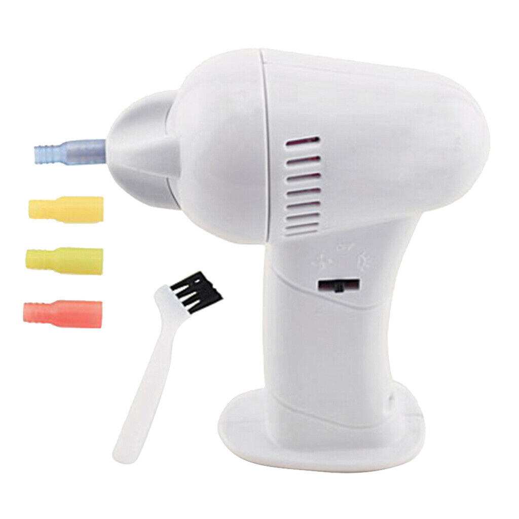 Painless Electric Ear Cleaner Cordless Massage Machine Kits with Soft Head
