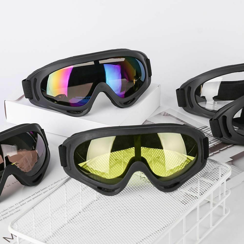 Outdoor Sports Winter Windproof Eyewear Glasses Ski Goggles Lens Frame