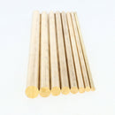 4mm Solid Brass Round Bar, 10 inch/25cm, Abrasion-Resistant
