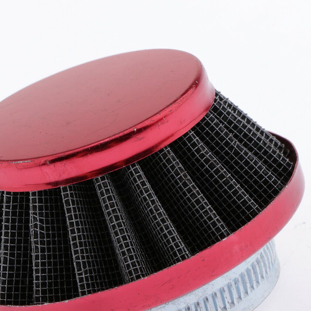 Motorcycle 35MM Air Filter For 49CC 2 Stroke Mini Pocket Bike Red