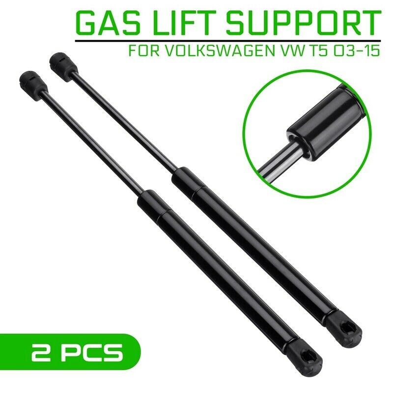 2PCS for -T5 Transporter Caravelle 2003-2015 Bonnet Lifter Gas Strut + 4 BalD3U2