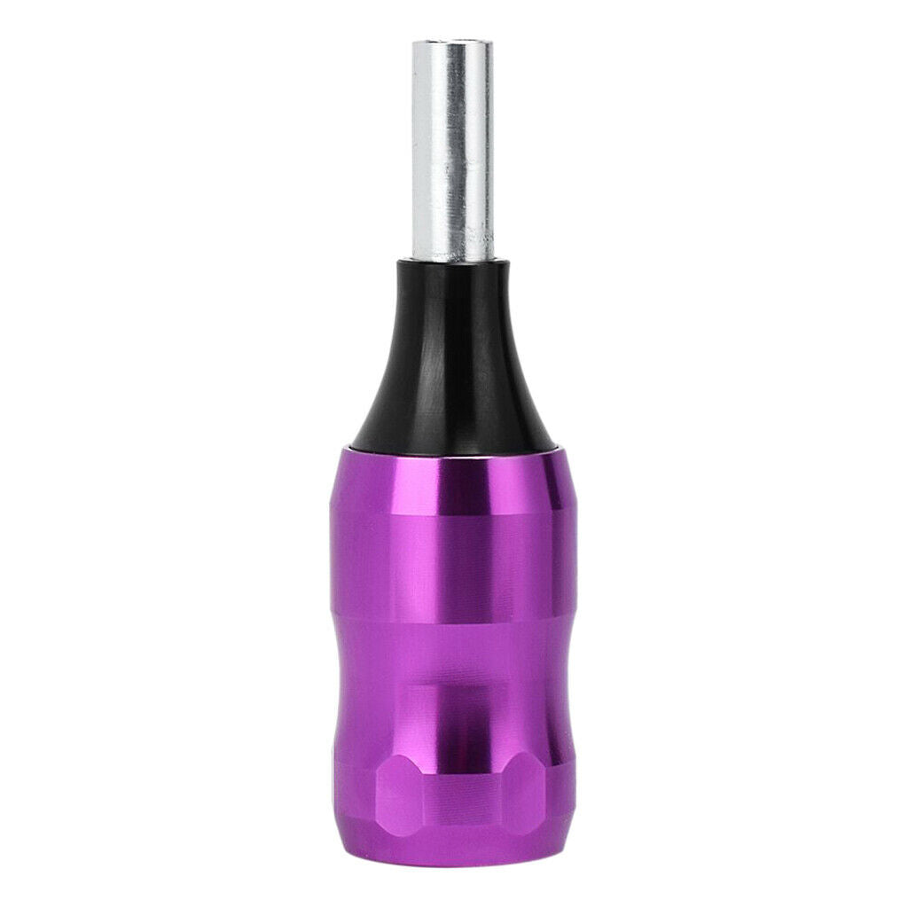 Tattoo Machine Handle Grips Tip Needle Tube Tattoo Spray Supply Tools Purple