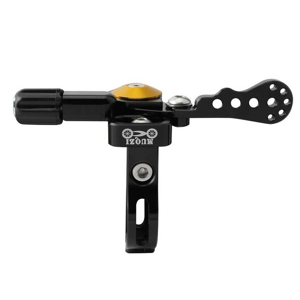 Bike Dropper Remote Lever Post ReMote Brake Lever for 24mm Handlebar Black