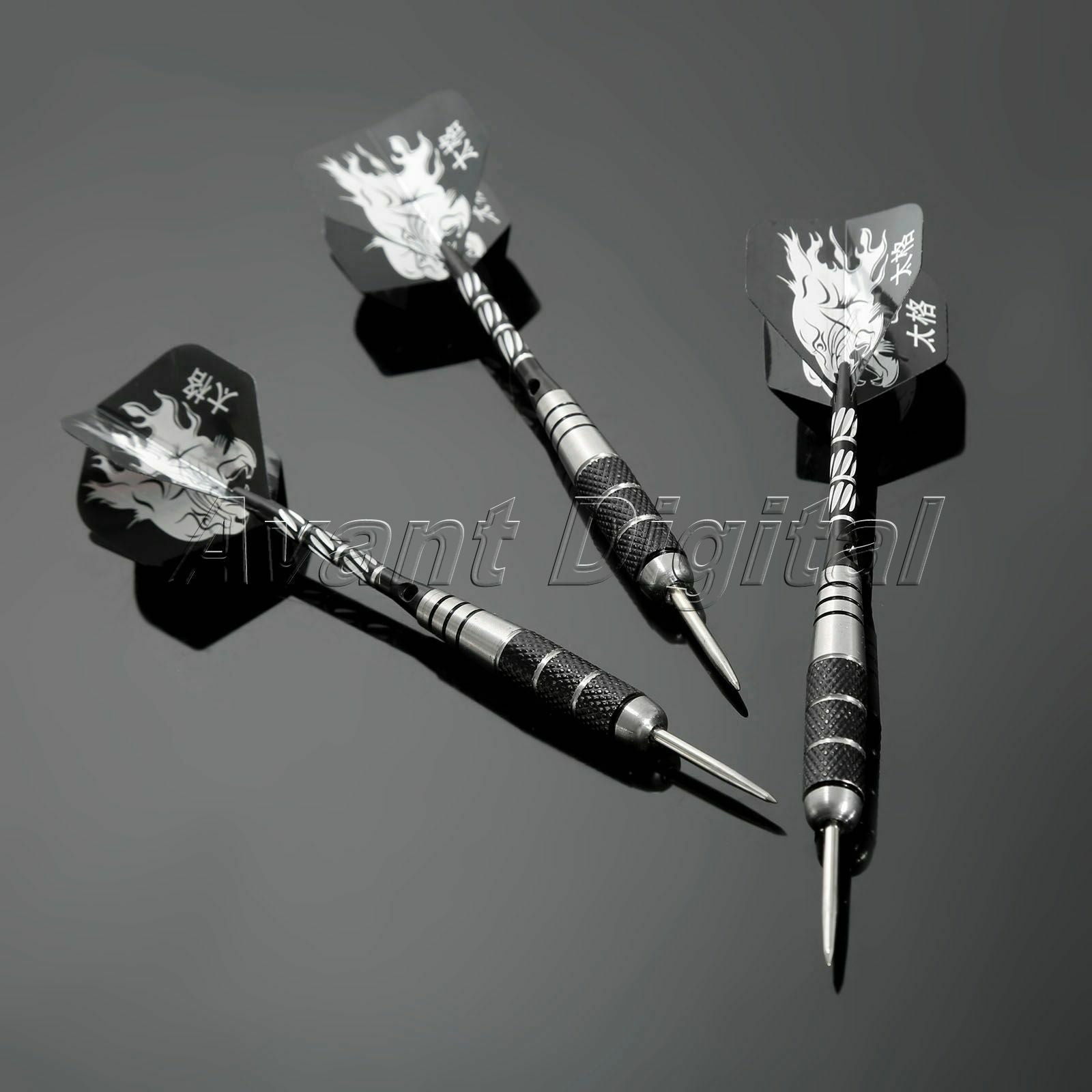 Black & White Darts 22g/pc Stainless Iron Dart Barrel Indoor Sporting Goods Game