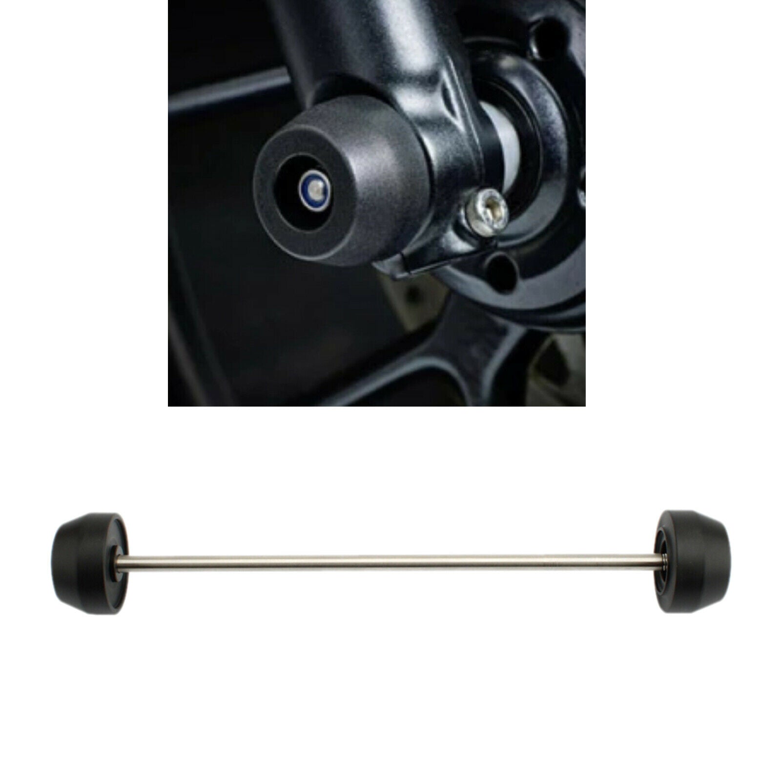 Motorcycle Front Axle Wheel Slider Protectors For  Thruxton 1200