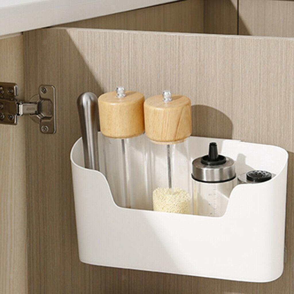 Wall Mounted Kitchen Storage Holder Shelf Self-adhesive holder