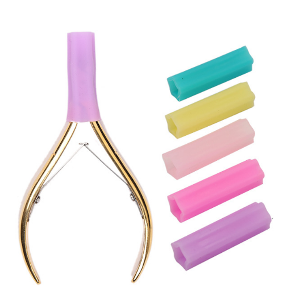 8pcs Wear-Resistant Cuticle Nipper Protective Sleeve DIY Clipper Plier Cover