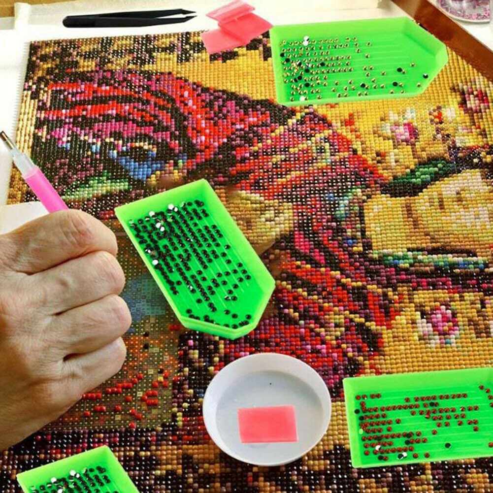 24pcs Diamond Painting Mosaic Glue Pen Kit Cross Stitch Embroidery Tool Set