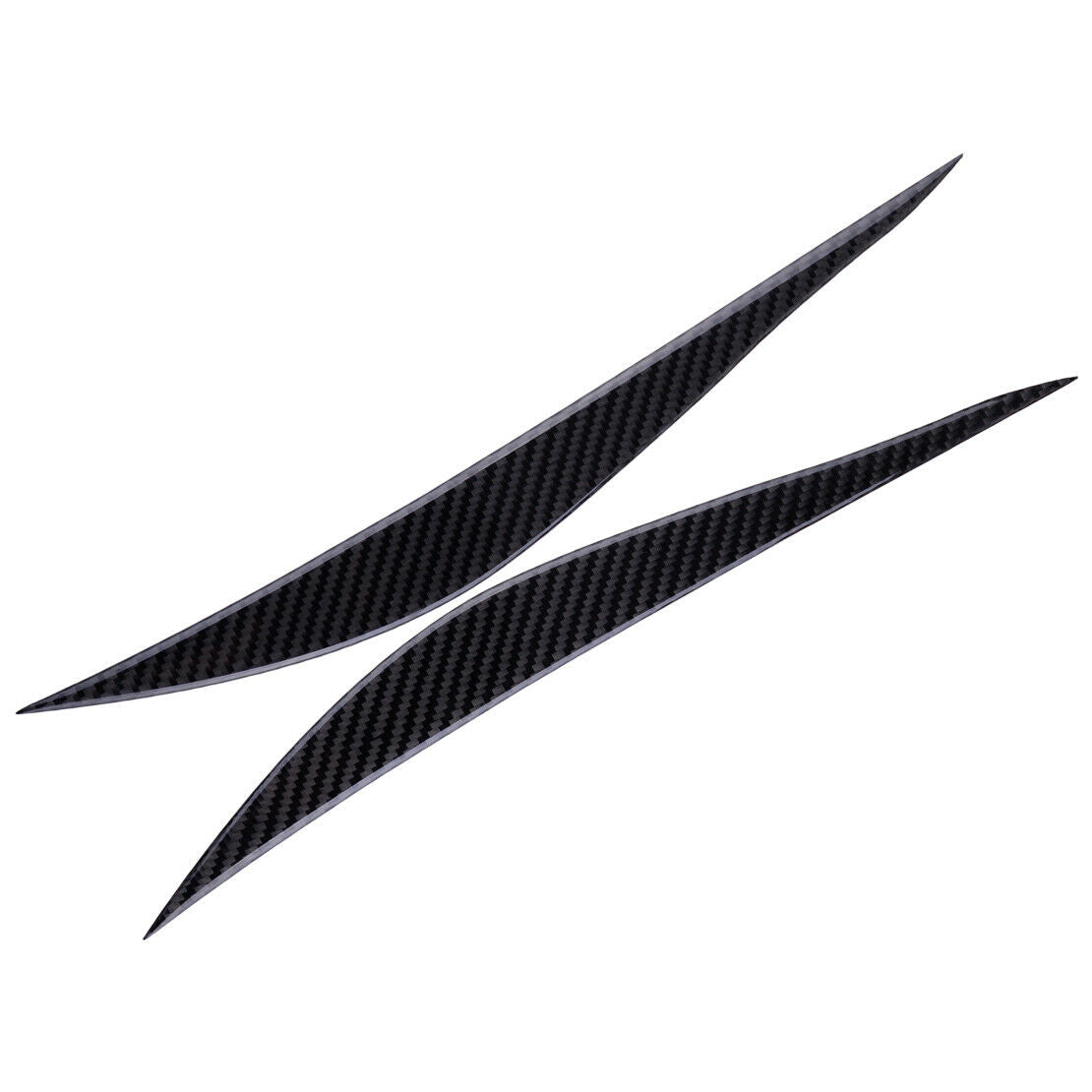 Carbon Fiber Headlight Eyebrow EyeLid Cover Fit for BMW 3 Series F30 13-17 An