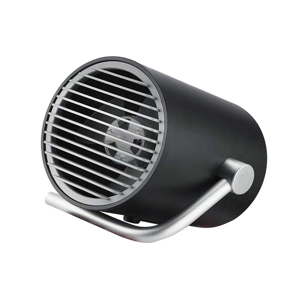 USB Table Fan Ultra Quiet Portable Cooling Fan Rotatable Touch Control