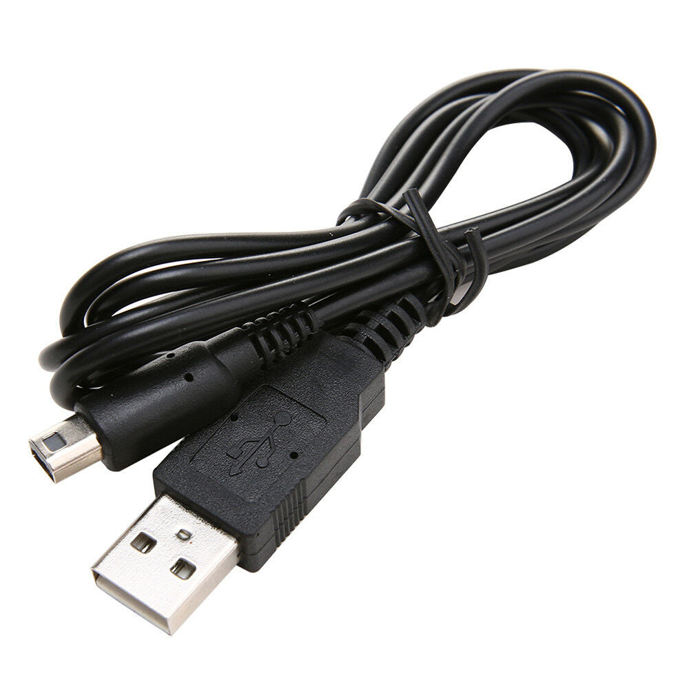 1x Black USB Charging Sync Adapter Cable for Nintendo DSi XL 2DS NDSI 3DS 3DSXL