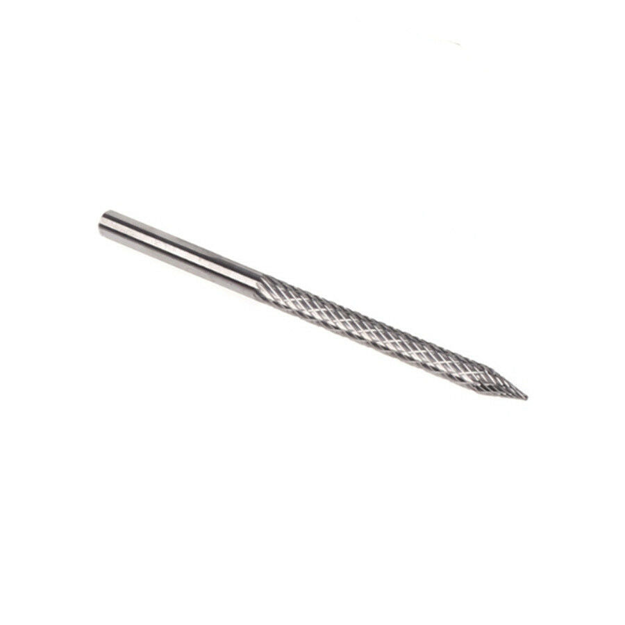 4.5mm x80mm Carbon Steel Nail Pneumatic Mushroom Carbide Drill Bit Tire Repair