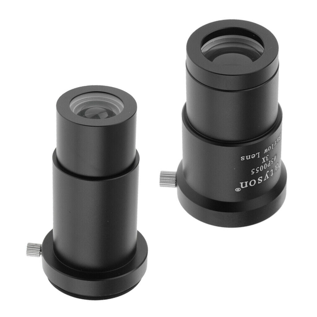 1.25'' 3X/5X Barlow Lens M42 Thread Multi-Coated for Astronomy Telescope