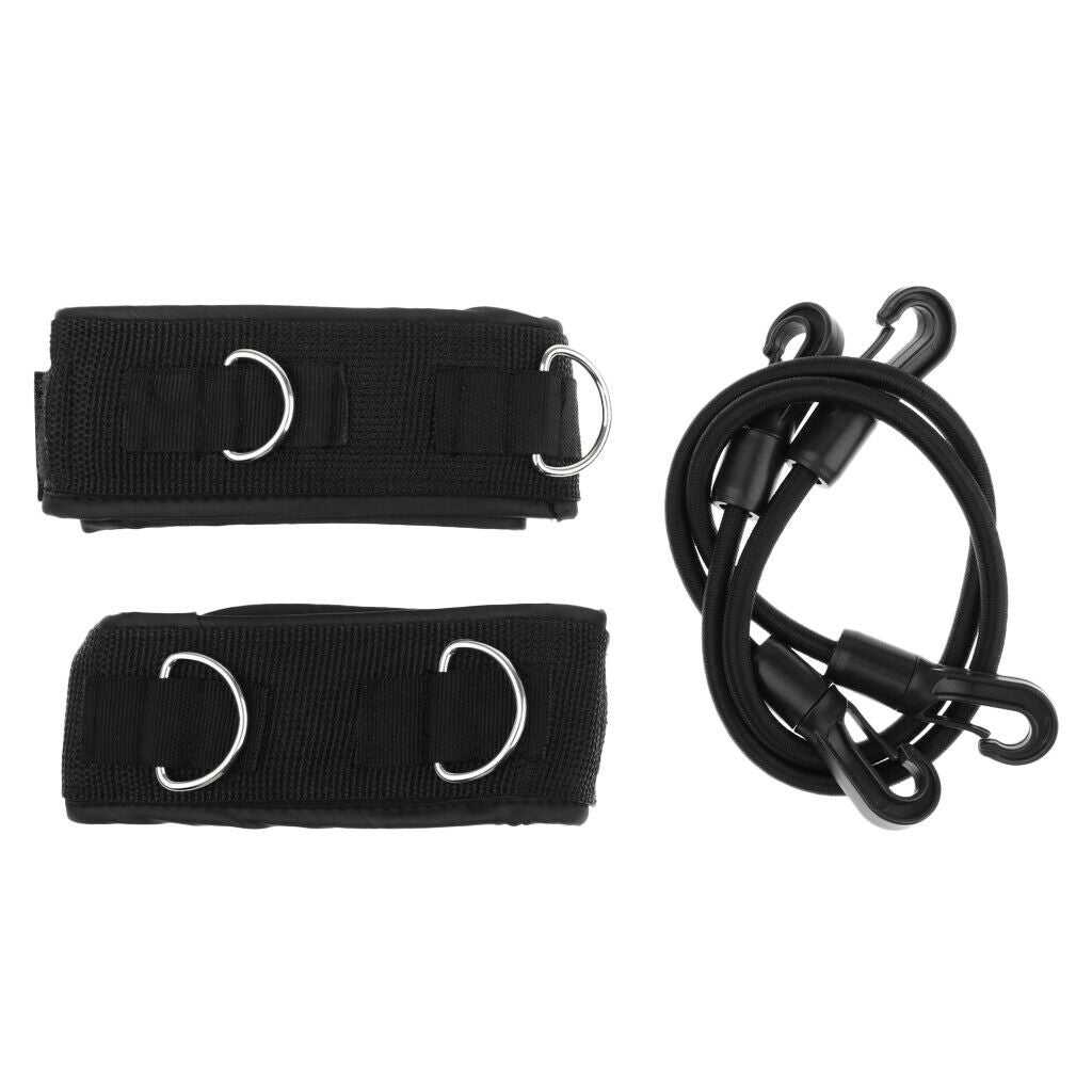 Fitness Exercise Resistance Bands Sport Training Straps 2 ropes without belt