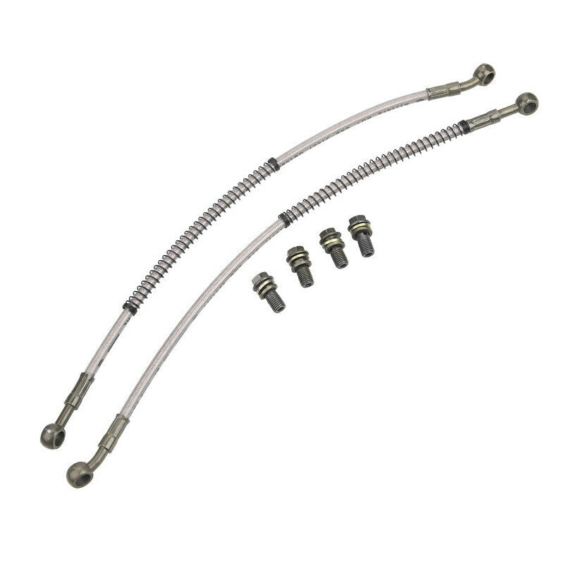 Motorcycle Bike Engine Cooling Radiator Oil Pipe Cooler Kit For 125cc 140cc150cc