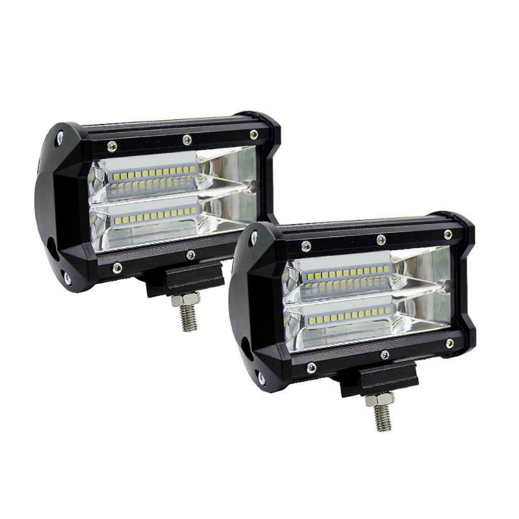 72W Car Truck Boat Tractor Roof Work Driving Spot Flood Light Outdoor