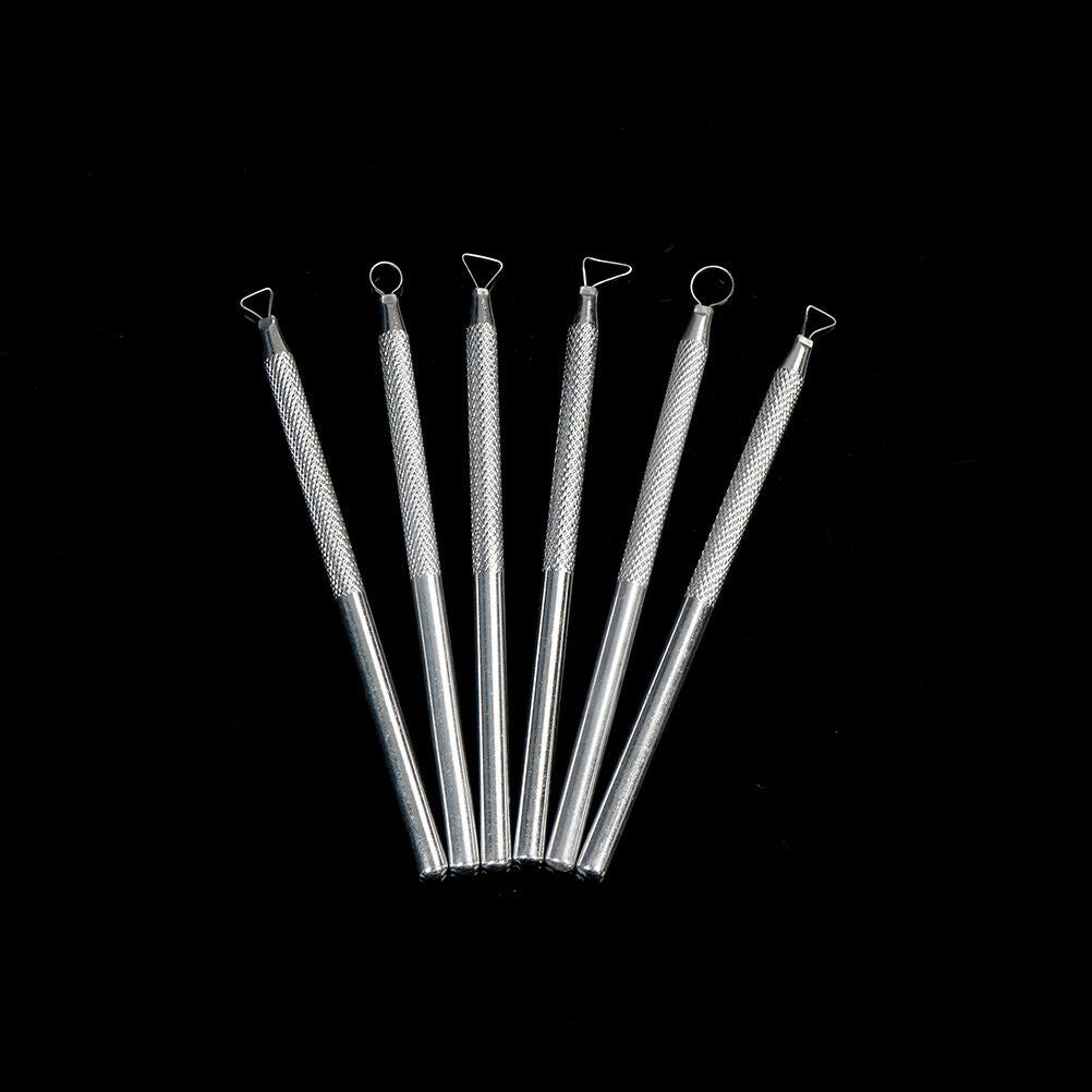 6x Clay Tools Pottery Sculpting Tools Sculpture Scraper Craft Modelling To.l8