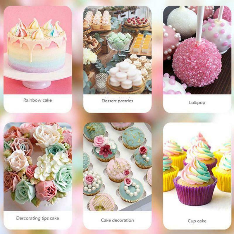 24 Colors 10ml Natural Ink Food Coloring Cake Pastries Cookies DIY Pigment Kit