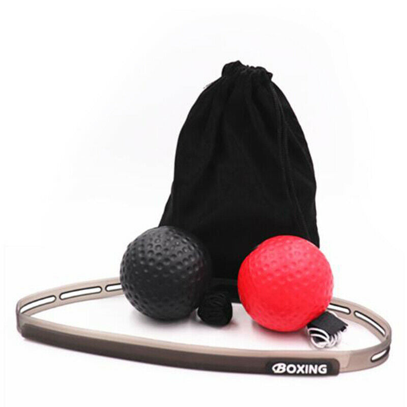Boxing Reflex Ball Speed Sanda Boxer Raising Reaction Force Hand Eye Training Qx