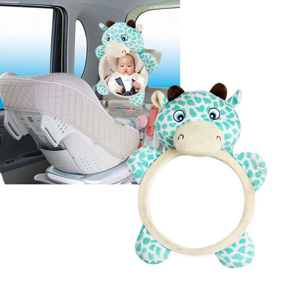 Soft Cow Baby Car Seat View Mirror Rear Reflection Back Seat Rearview Safety