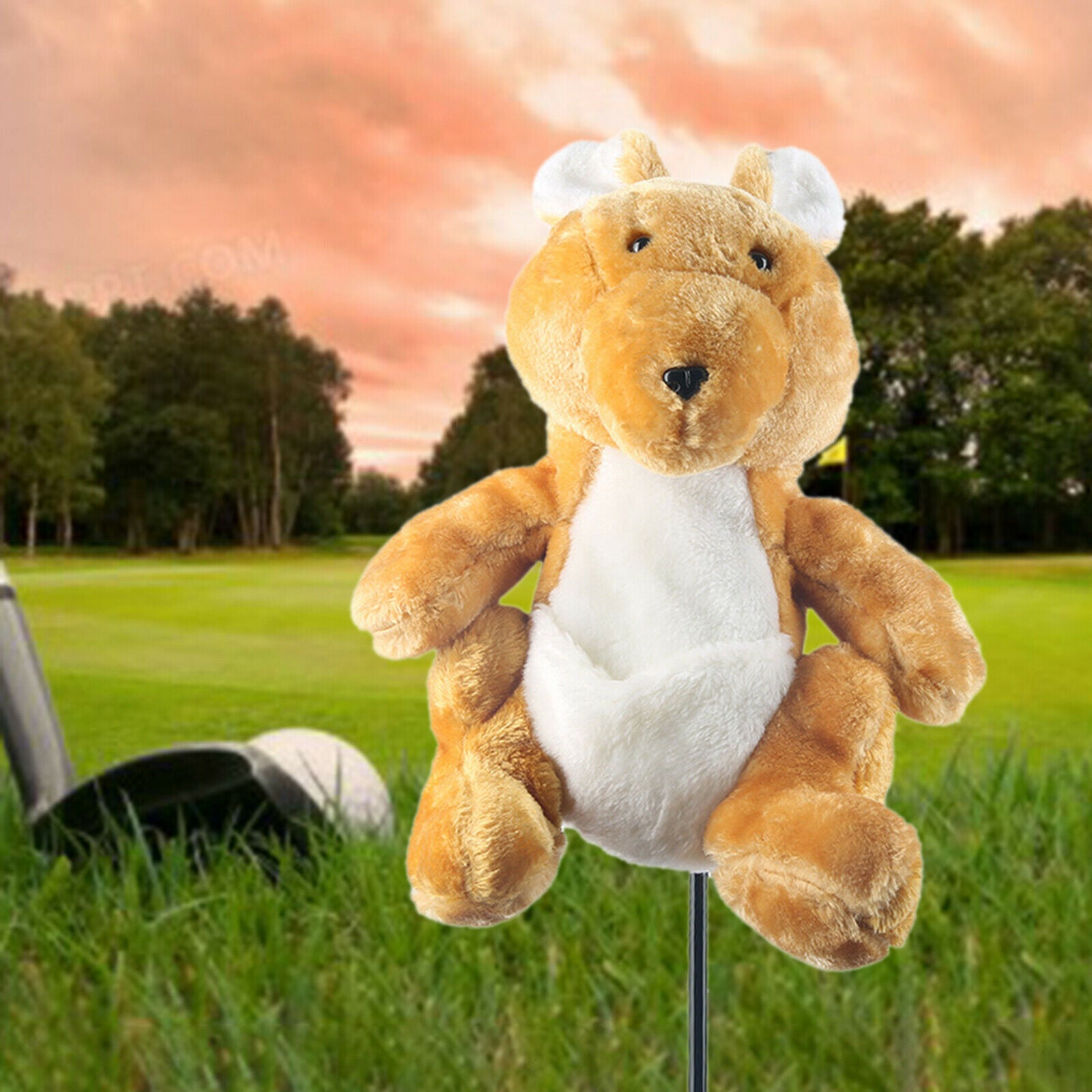 Plush Head Covers Woods Hybrid Putter Golf Covers for Woods and Hybrids