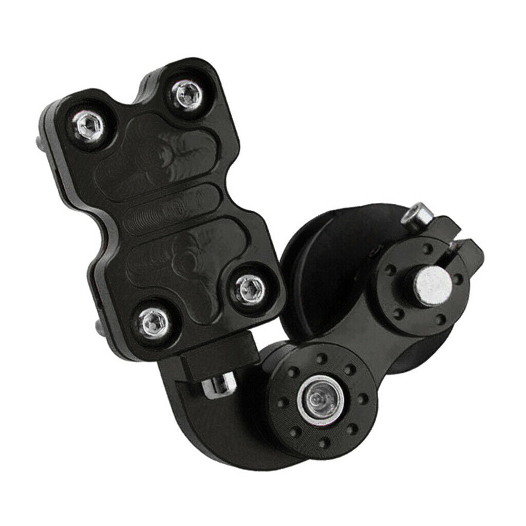 Black Motocycle Chain Tensioner Roller Bicycle for ATV Dirt Bike Durable