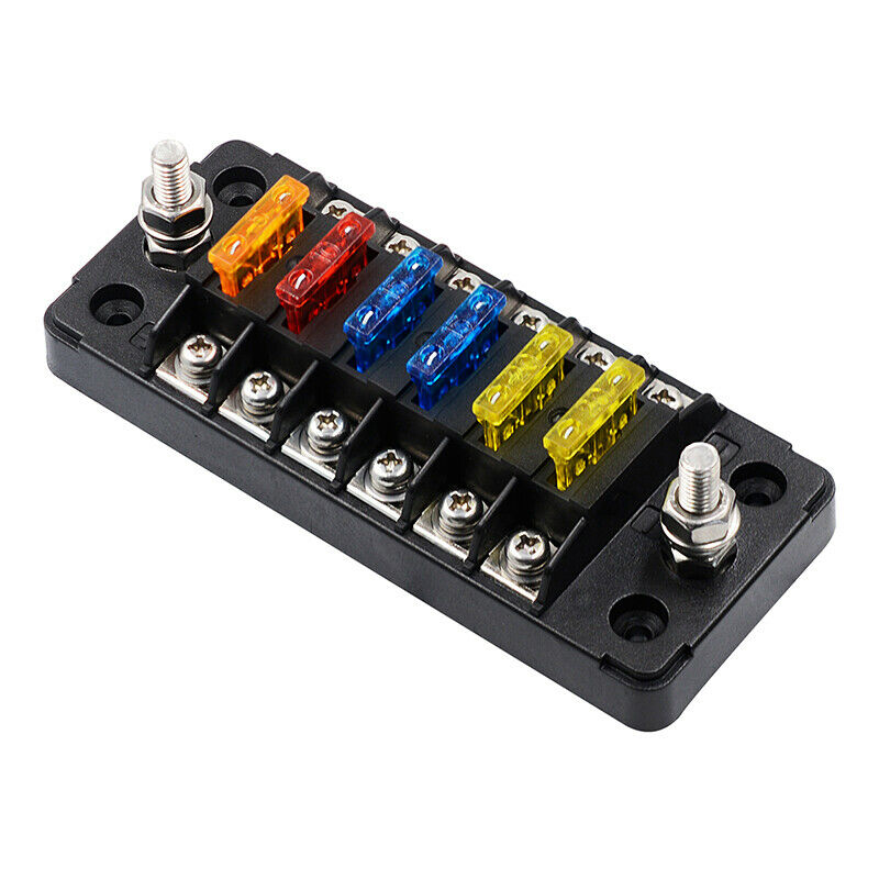 1 to 6 40A Connector Power Splitter Distributor Source Compatible with PowerBDA