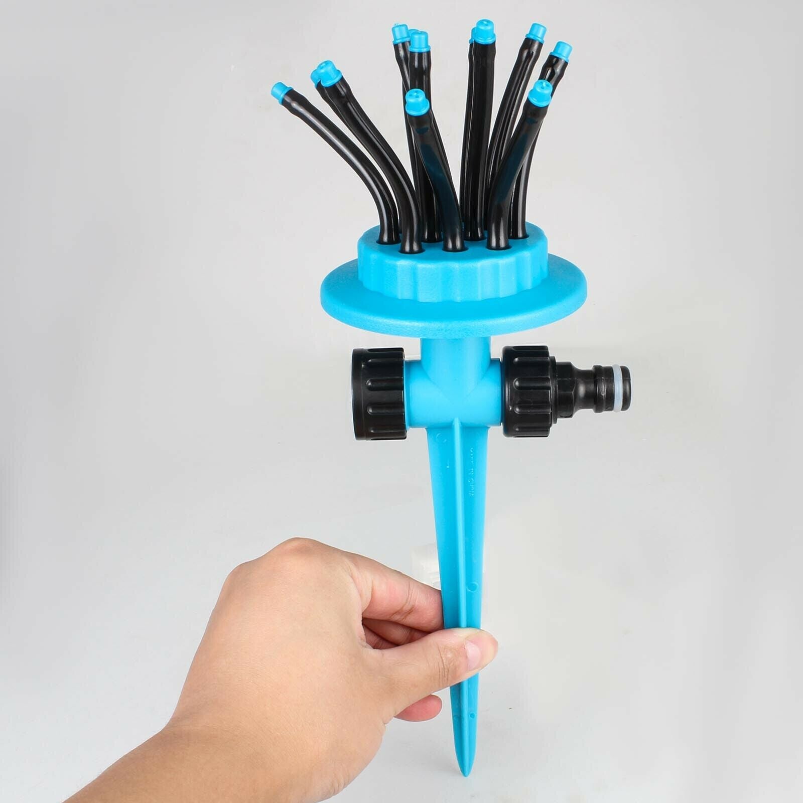 360° Flexible Water Sprayer Lawn Grass Sprinkler Head Garden Yard Watering Tools