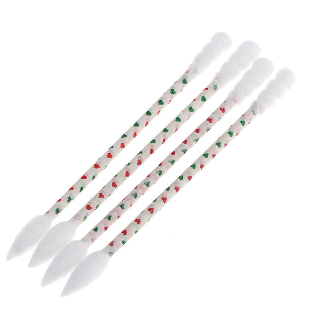 200x Cosmetic Cotton Swabs Cleaning Pads Makeup Applicator Tools 77 x 6 mm