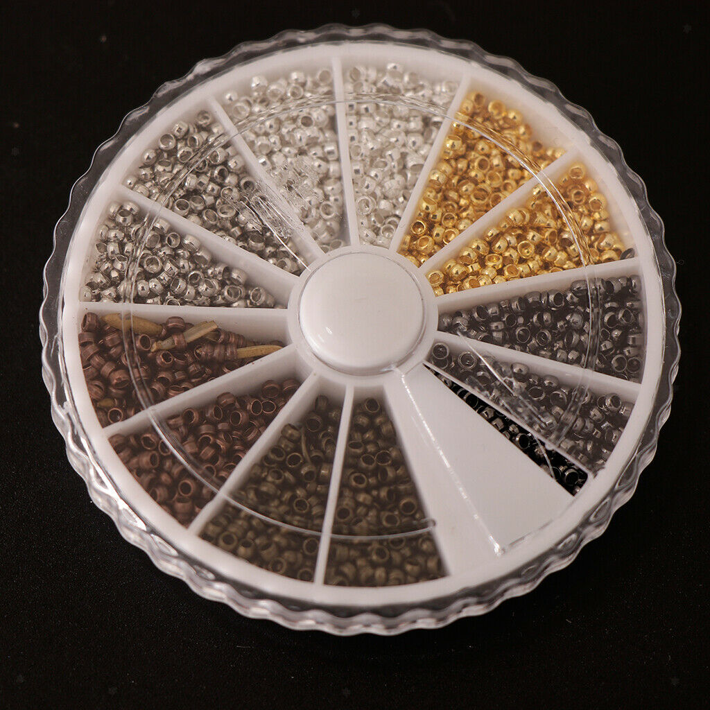 3000Pcs Between Beads DIY Jewelry Crafting Jewelry Making, Jewelry Accessory