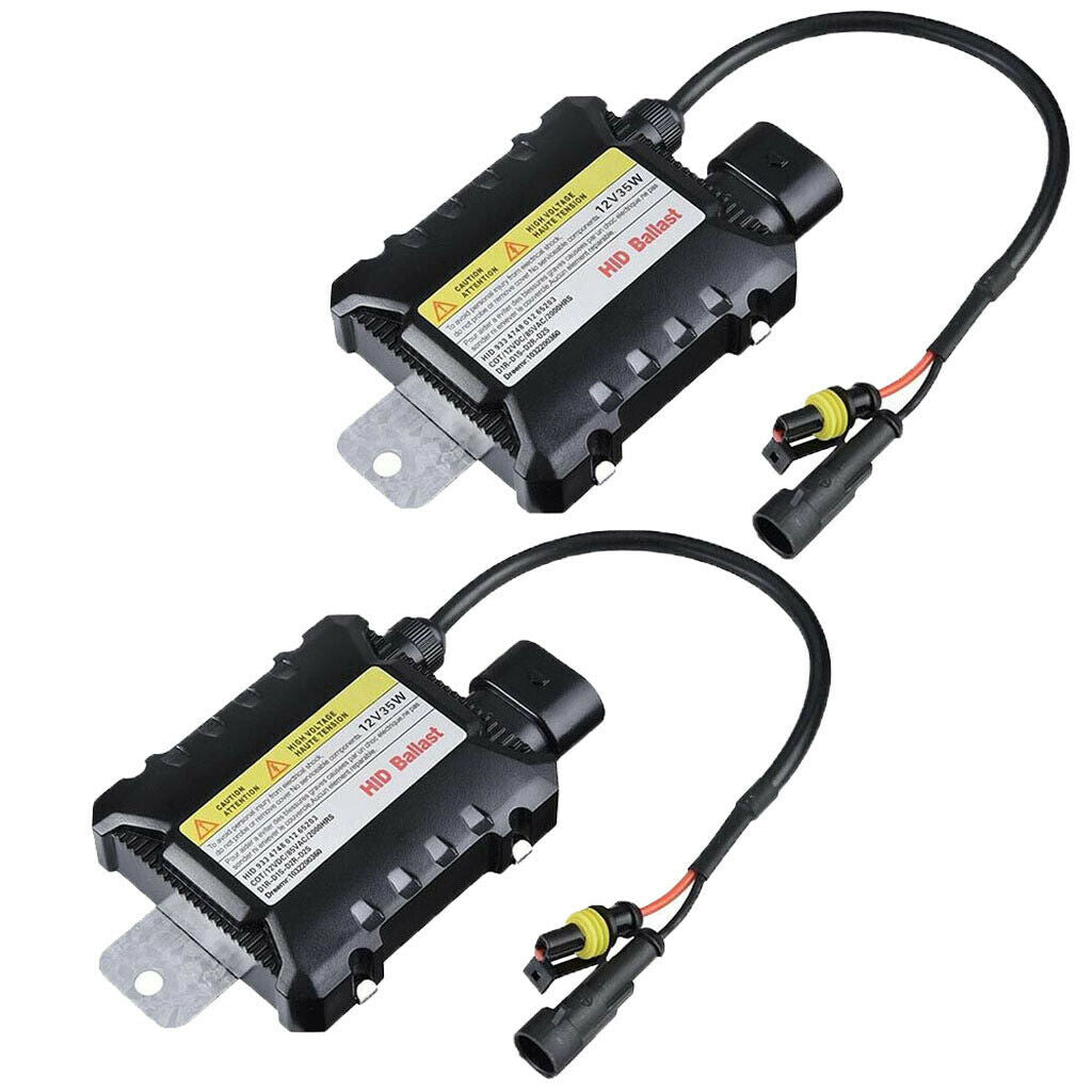 2x  35W  HID Headlight Ballast Control Unit Replace for Car Xenon Lamp Bulb