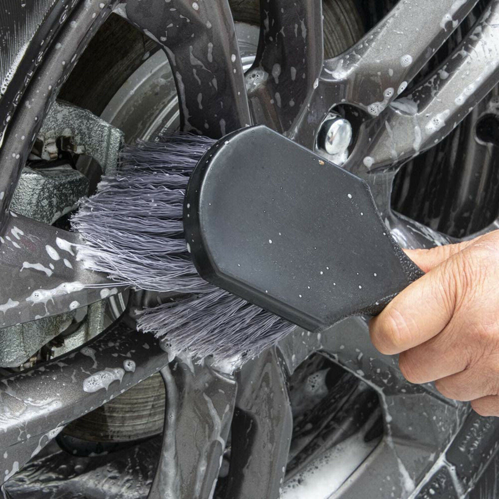 2PCS Car Detailing Brush Kit Vehicle Automobile for Clean Brush Car Care