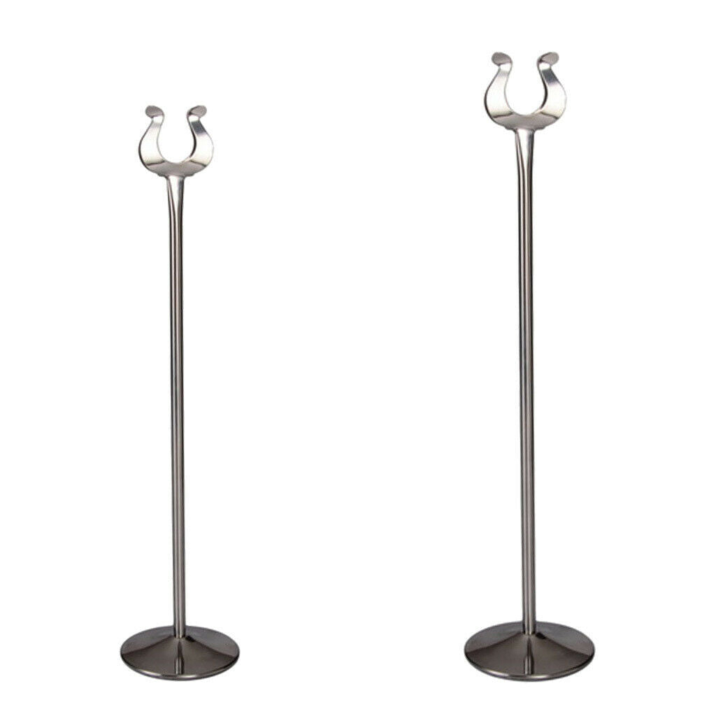 Wedding Table Number Card Holder Stand Place Card Holder Photo Memo Clip 2