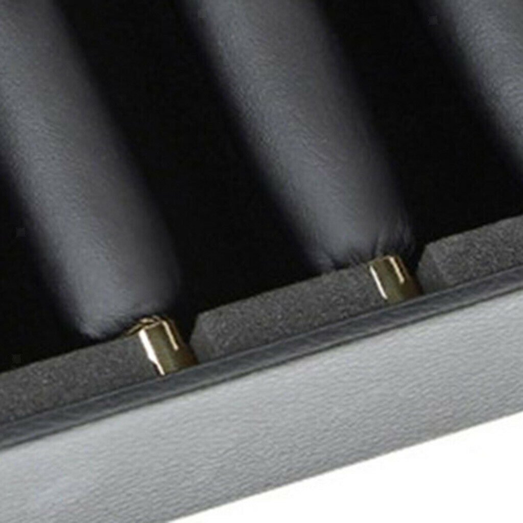 Fashion Leather Finger Ring Display Tray Ring Organizer Jewelry Box Supplies