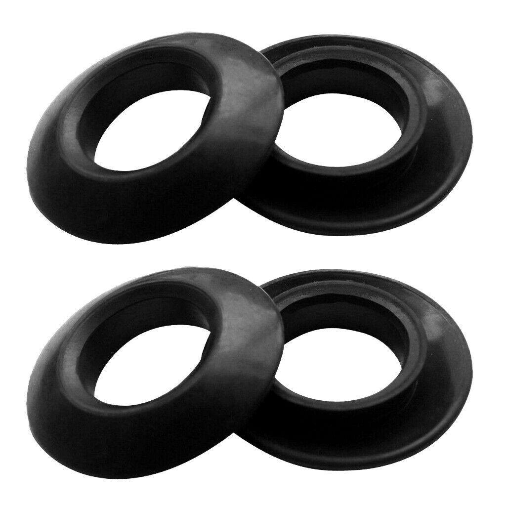Bulk 4 Kayak Paddle Drip Rings Universal for Kayak Canoe Rubber Dinghy