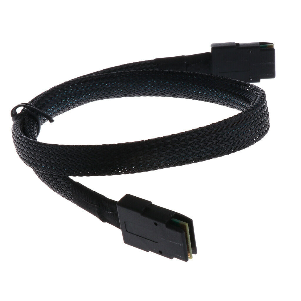 2x Internal Mini SAS SFF 8087 to SFF 8087 36 Pin Cable Male to Male 0.5M