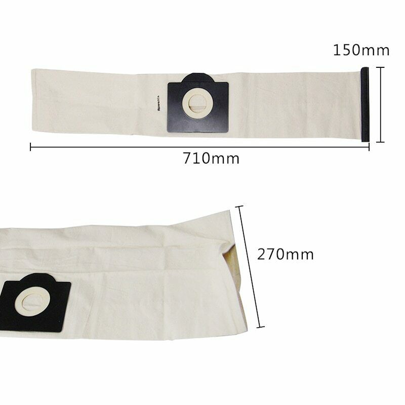 2PCS Washable Cloth Dust Bags for Karcher MV3 SE4001 for Rowenta RU100 Vacuum