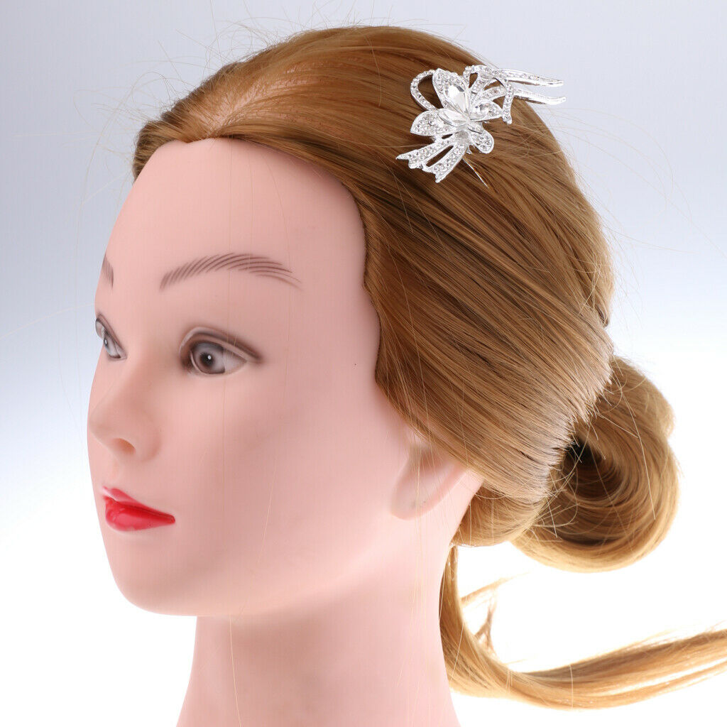 Bride Hair Comb Rhinestone Hair Clip Women Hairpin Wedding Hair Accessory